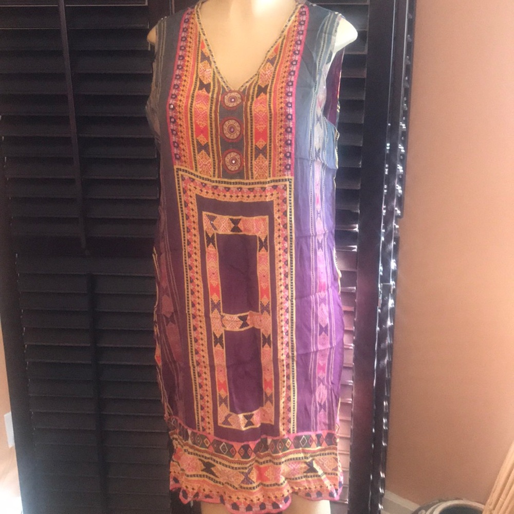 Anthropologie Tanvi Kedia Sleeveless Dress Large